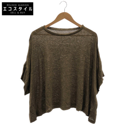 nest Robe ネストローブ 26SS 01262-1128 カーキ リネンジャージープルオーバー トップス