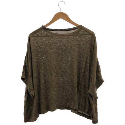 nest Robe ネストローブ 26SS 01262-1128 カーキ リネンジャージープルオーバー トップス
