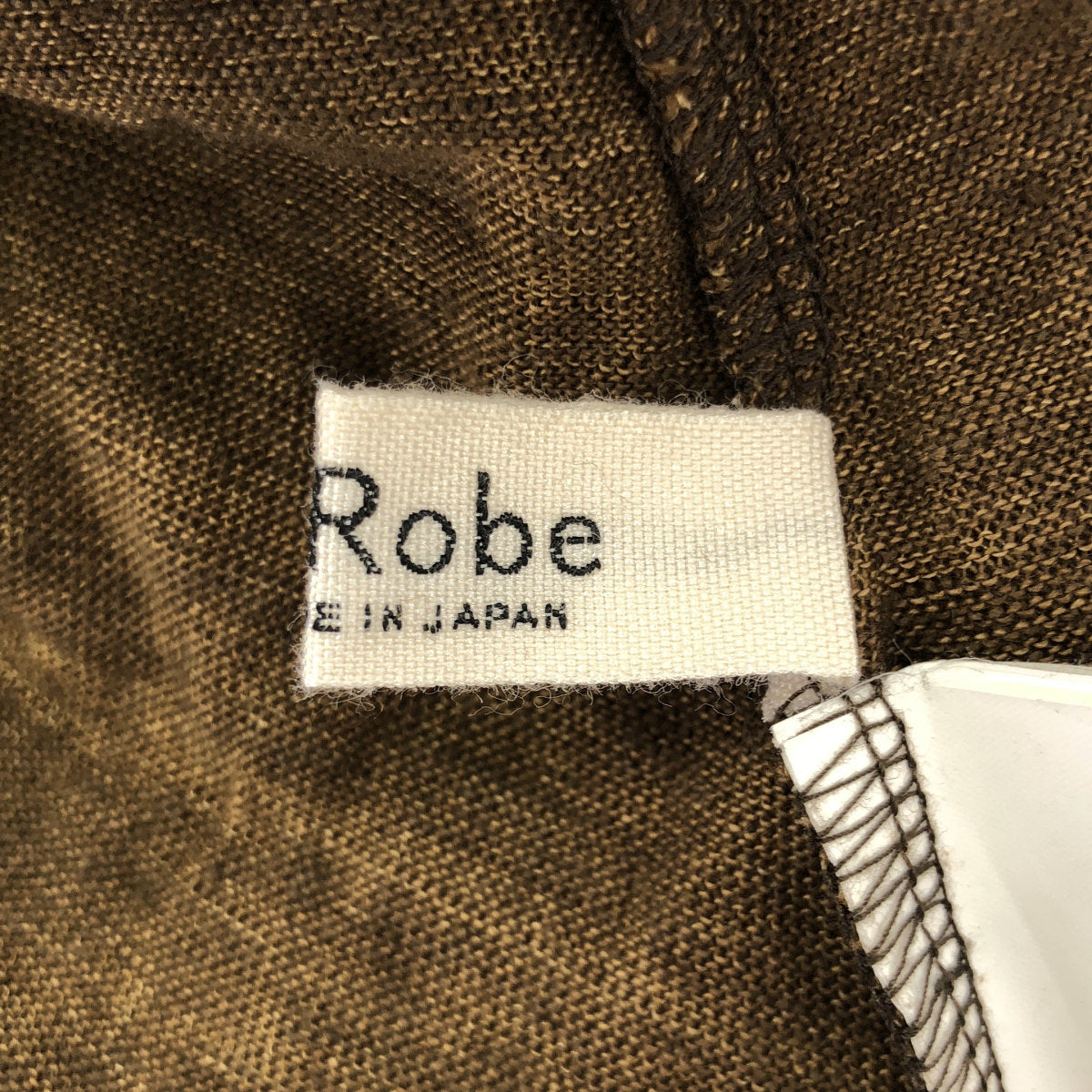 nest Robe ネストローブ 26SS 01262-1128 カーキ リネンジャージープルオーバー トップス