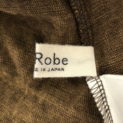 nest Robe ネストローブ 26SS 01262-1128 カーキ リネンジャージープルオーバー トップス