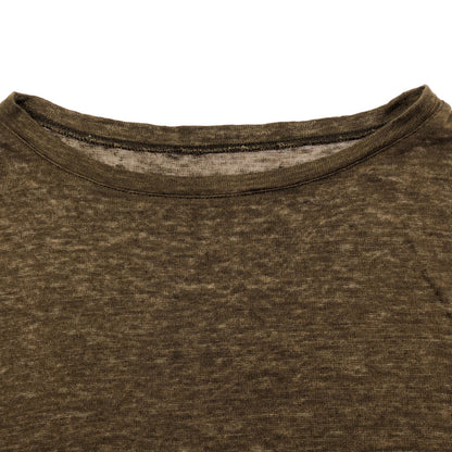 nest Robe ネストローブ 26SS 01262-1128 カーキ リネンジャージープルオーバー トップス