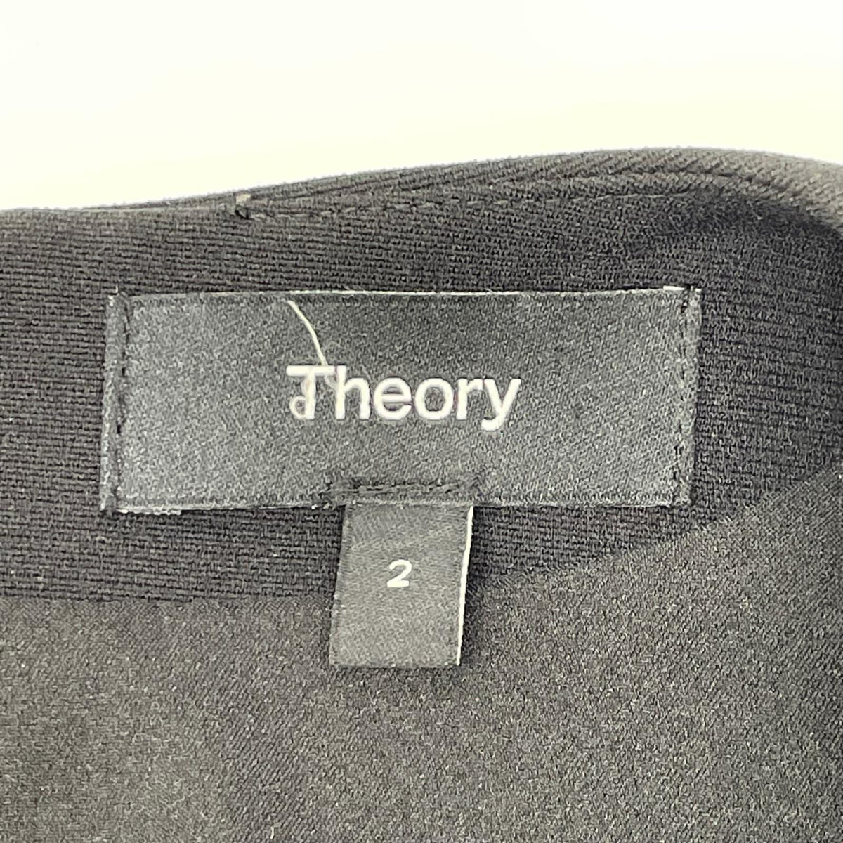 Theory セオリー 01-4105203 24SS ブラック Tailor Crepe SL Seam Vol DR ノースリーブワンピース ワンピース