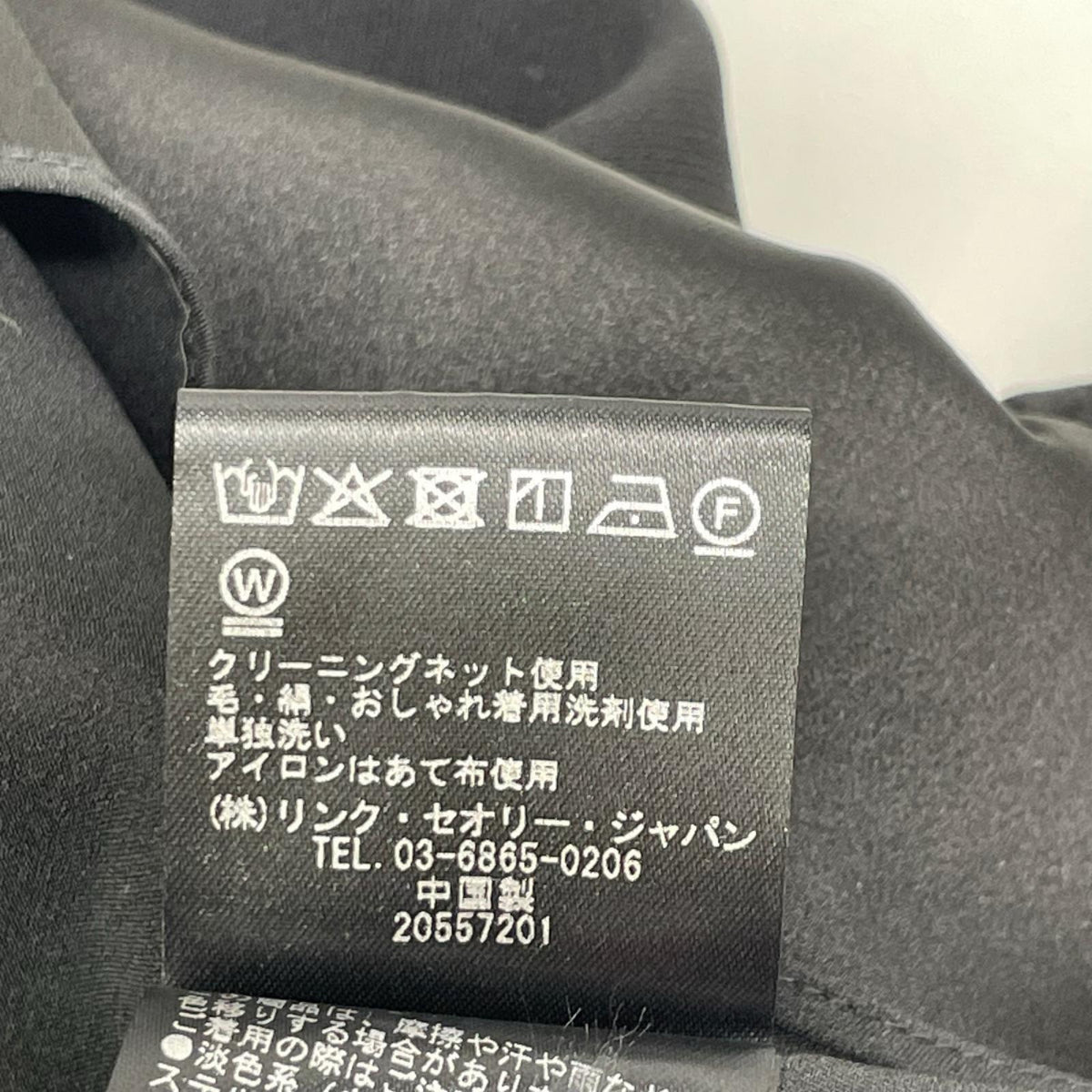 Theory セオリー 01-4105203 24SS ブラック Tailor Crepe SL Seam Vol DR ノースリーブワンピース ワンピース