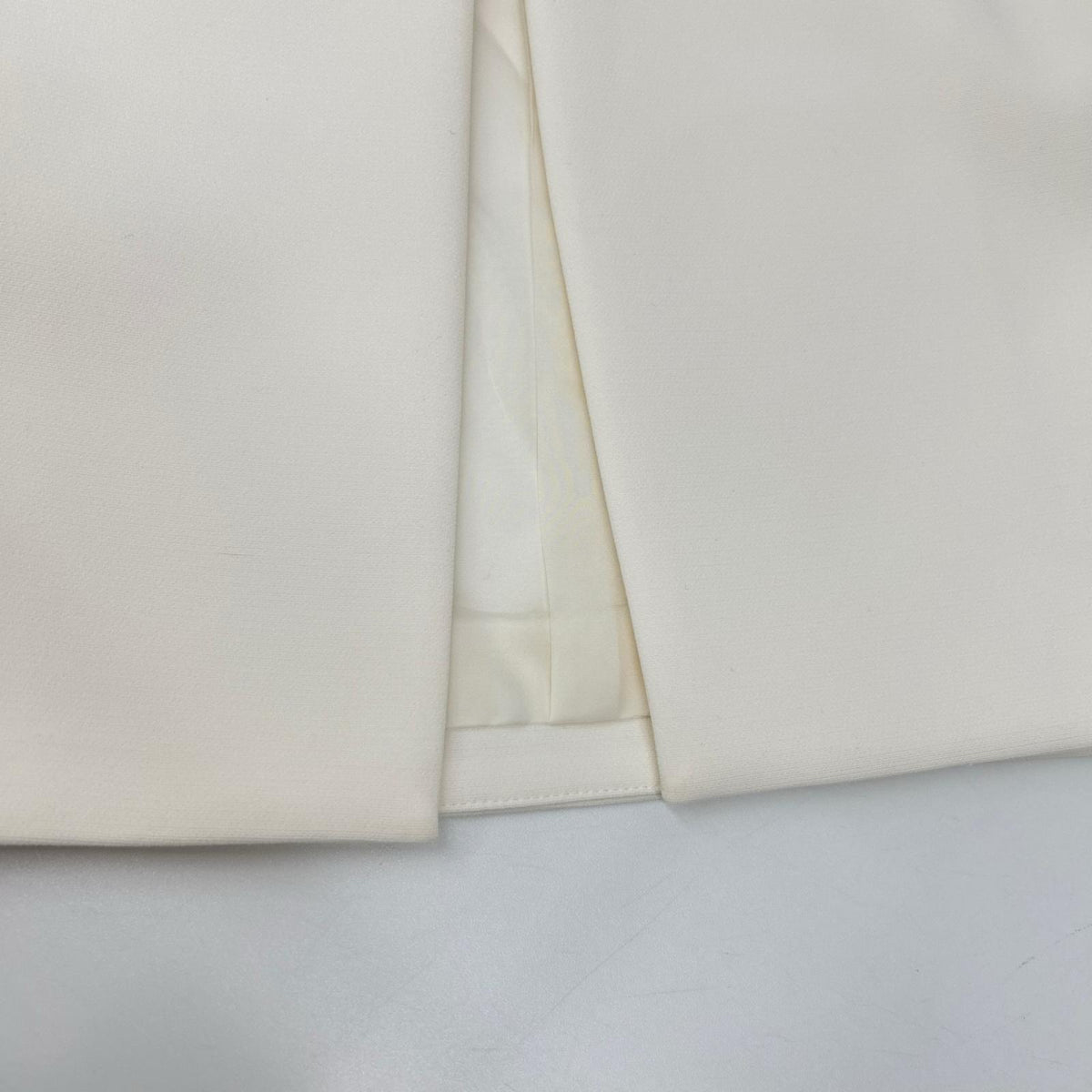 Theory セオリー 01-4104103 24SS ホワイト TAILOR CREPE CL TAILOR JKT ノーカラージャケット ジャケット