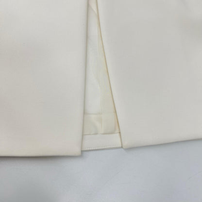 Theory セオリー 01-4104103 24SS ホワイト TAILOR CREPE CL TAILOR JKT ノーカラージャケット ジャケット