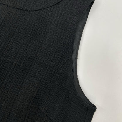 Theory セオリー 01-3105204 23年 ブラック Tonal Tweed SL Shift DR ツイードノースリーブミニワンピース ワンピース