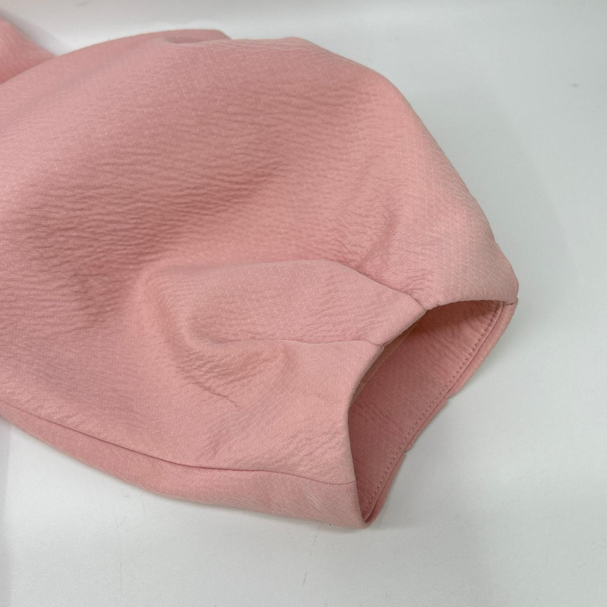 Rene ルネ 6523990 25SS ピンク TISSUE パフスリーブ ノーカラージャケット ジャケット