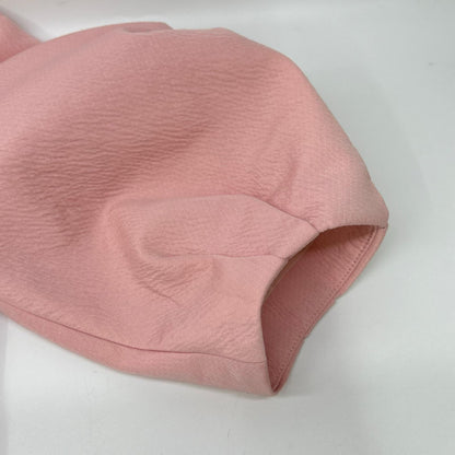 Rene ルネ 6523990 25SS ピンク TISSUE パフスリーブ ノーカラージャケット ジャケット