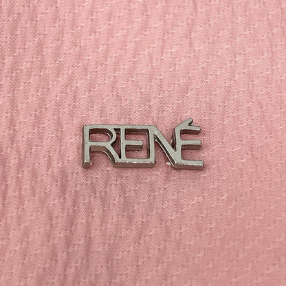 Rene ルネ 6523990 25SS ピンク TISSUE パフスリーブ ノーカラージャケット ジャケット
