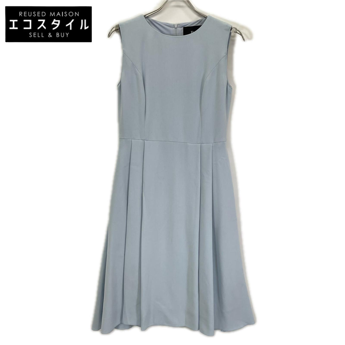 Rene ルネ 25SS 5516030 ライトブルーノースリーブワンピース ワンピース