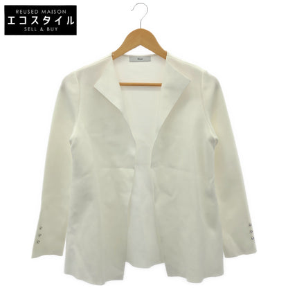 Rene ルネ 24SS ホワイト サイドスリット 長袖トップス トップス