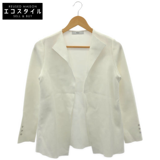 Rene ルネ 24SS ホワイト サイドスリット 長袖トップス トップス