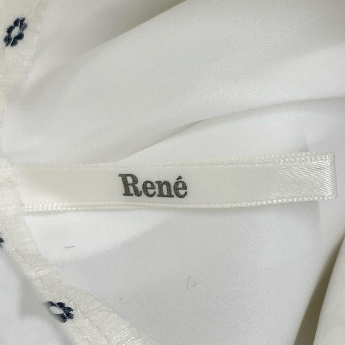 Rene ルネ 6324060 23SS ホワイト 花柄 フレアスカート スカート