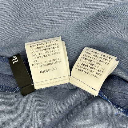 Rene ルネ 5227980 22SS ブルー クルーネックパフスリーブワンピース ワンピース