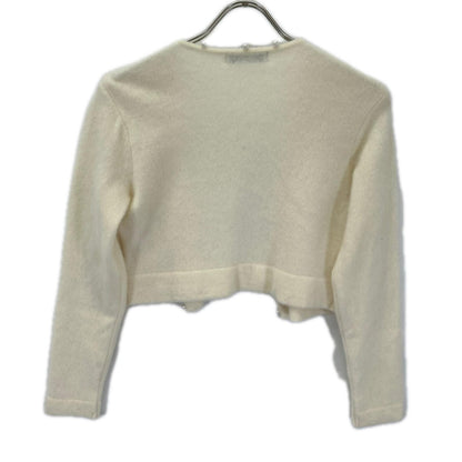 Rene ルネ 6242461 22AW アイボリー カシミヤ100 パールニットカーディガン トップス