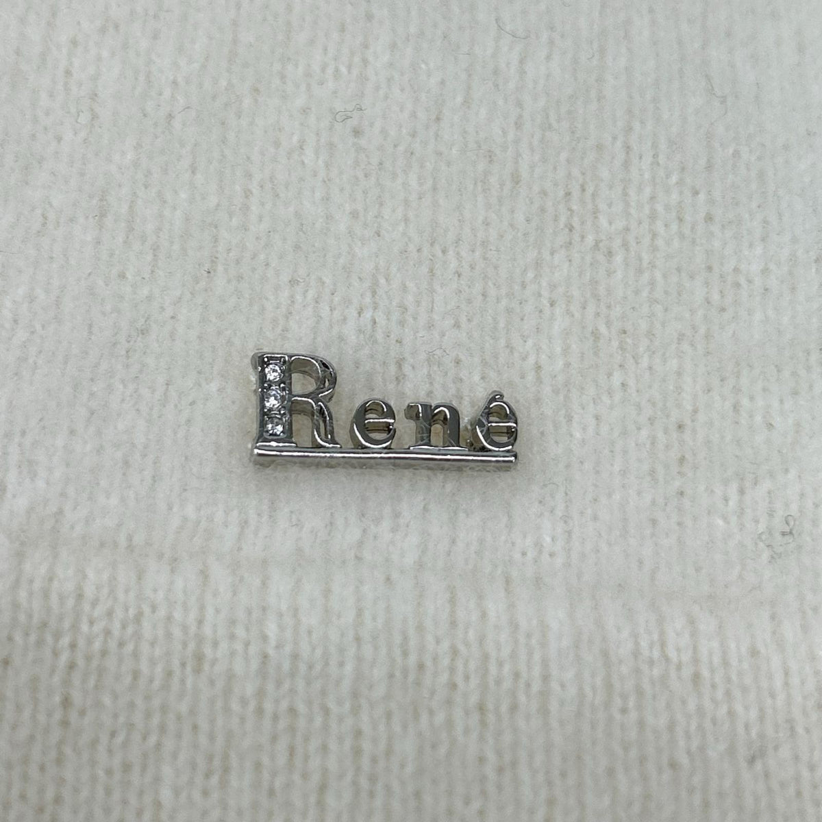 Rene ルネ 6242461 22AW アイボリー カシミヤ100 パールニットカーディガン トップス