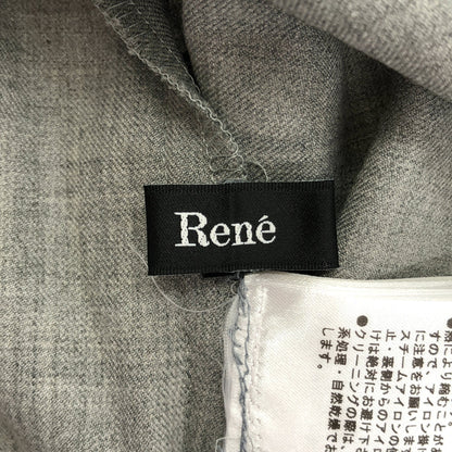 Rene ルネ グレー ボリュームデザインスリーブブラウス トップス