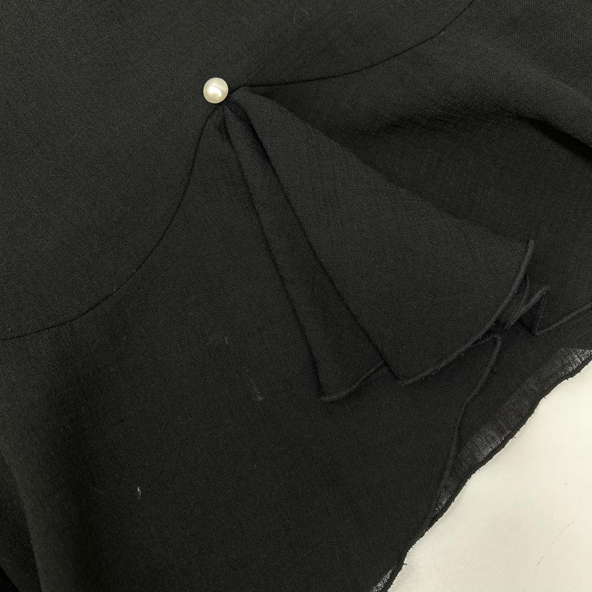 Rene basic ルネ ベーシック ブラック パールビーズ マーメイドワンピース ワンピース