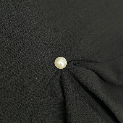 Rene basic ルネ ベーシック ブラック パールビーズ マーメイドワンピース ワンピース