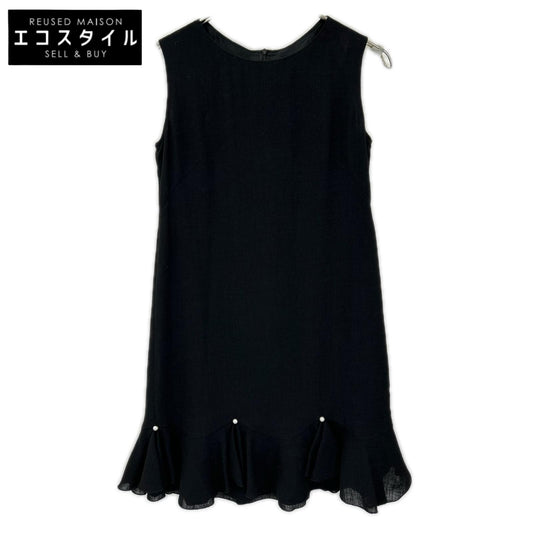 Rene basic ルネ ベーシック ブラック パールビーズ マーメイドワンピース ワンピース