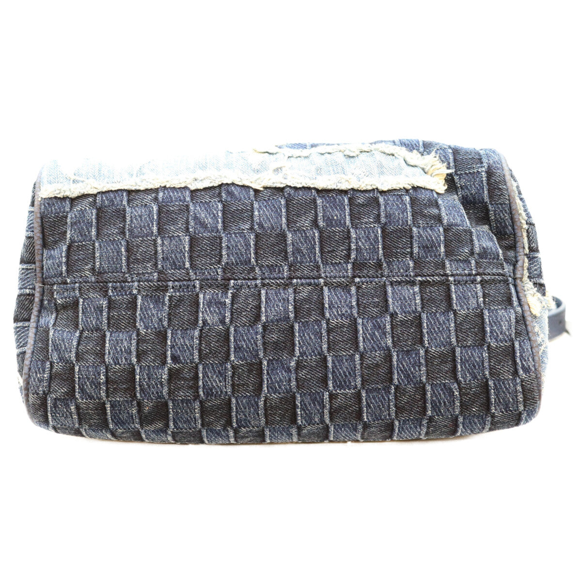 LOUIS VUITTON ルイヴィトン M15276 ダミエデニム×モノグラム ストーンウォッシュパッチワーク 襤褸刺し子 スピーディバンドリエール25 ボストンバッグ ショルダーバッグ
