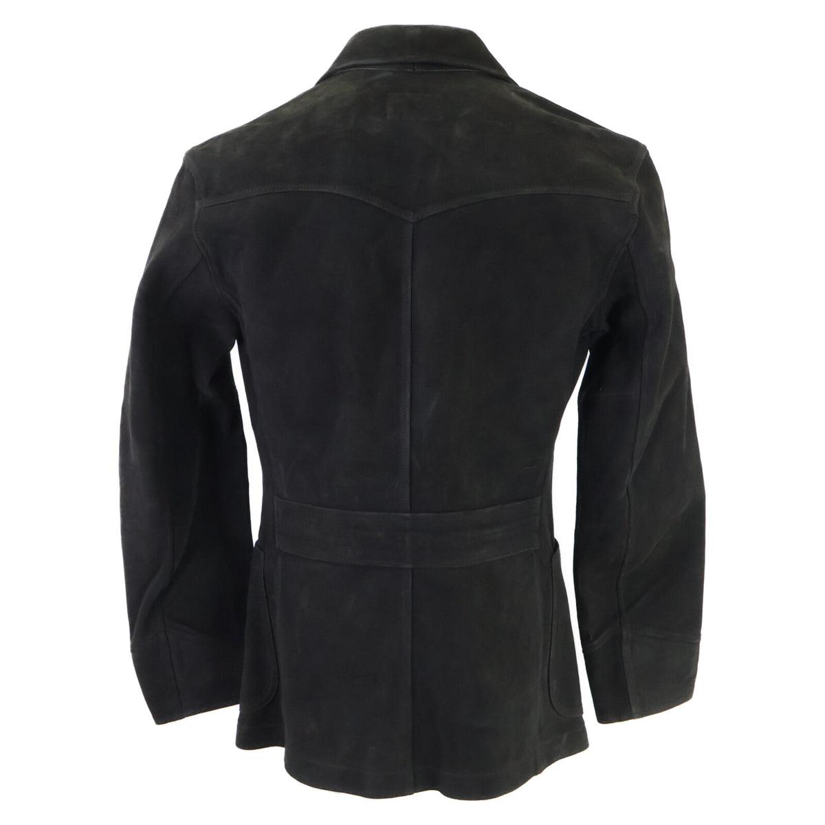 RRL ダブルアールエル 【美品/国内正規/24AW】782943886001 ヴィンテージ加工 羊革 スエード アンコンストラクテッド スポーツコート/ ジャケット