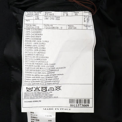 HERMES エルメス 【美品/国内正規】12-5108 カシミヤｘラムスキン レザートリム チェスター コート