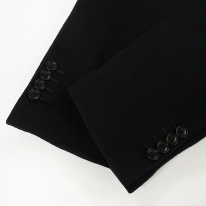 HERMES エルメス 【美品/国内正規】12-5108 カシミヤｘラムスキン レザートリム チェスター コート