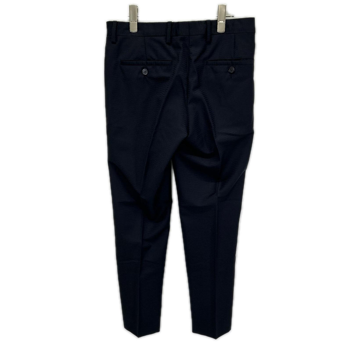 EMPORIOARMANI エンポリオアルマーニ EXCLUSIVE LINE W1V04E W1119 ダークネイビー ヴァージンウール×モヘア テーラードジャケット/スラックス セットアップ スーツ セットアップ