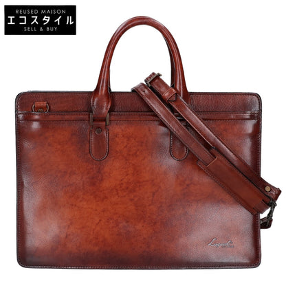 LUGGAGE AOKI 青木鞄 【美品】5228 Lugard G3 ラガード ジースリー レザー 2WAY ビジネスバッグ ブリーフケース ビジネスバッグ ブリーフケース