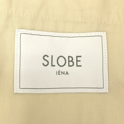 SLOBE IENA スローブイエナ 26年製 ベージュ リネンレーヨンシングルテーラードジャケット トップス