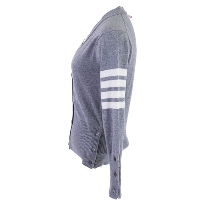 THOM BROWNE トムブラウン 【美品/国内正規】FKC001A カシミヤ 4-bar Vネック ニットカーディガン トップス
