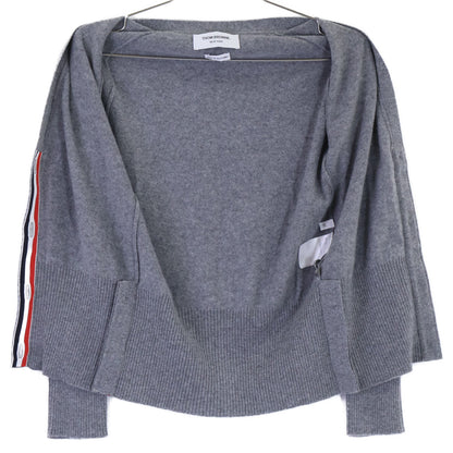 THOM BROWNE トムブラウン 【美品/国内正規】FKC001A カシミヤ 4-bar Vネック ニットカーディガン トップス