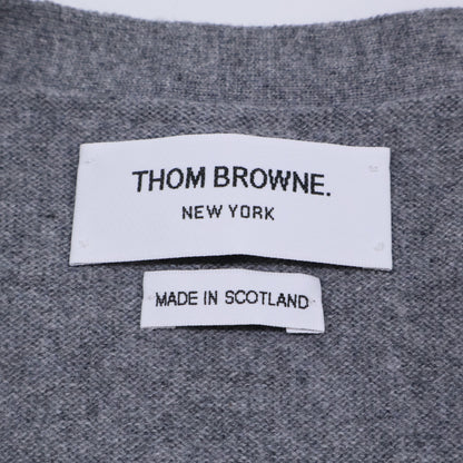 THOM BROWNE トムブラウン 【美品/国内正規】FKC001A カシミヤ 4-bar Vネック ニットカーディガン トップス