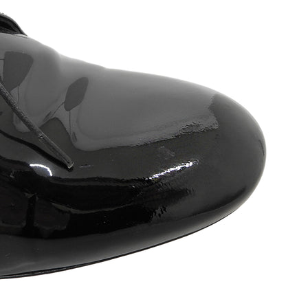 JILSANDER ジルサンダー パテント 外羽根 レースアップシューズ レディース 黒 ブラック 36 シューズ