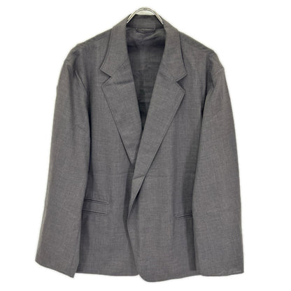 blurhms ブラームス BHS25S007WV 25SS ブラック Washed Wool Voile Cardigan Jacket カーディガン ジャケット トップス