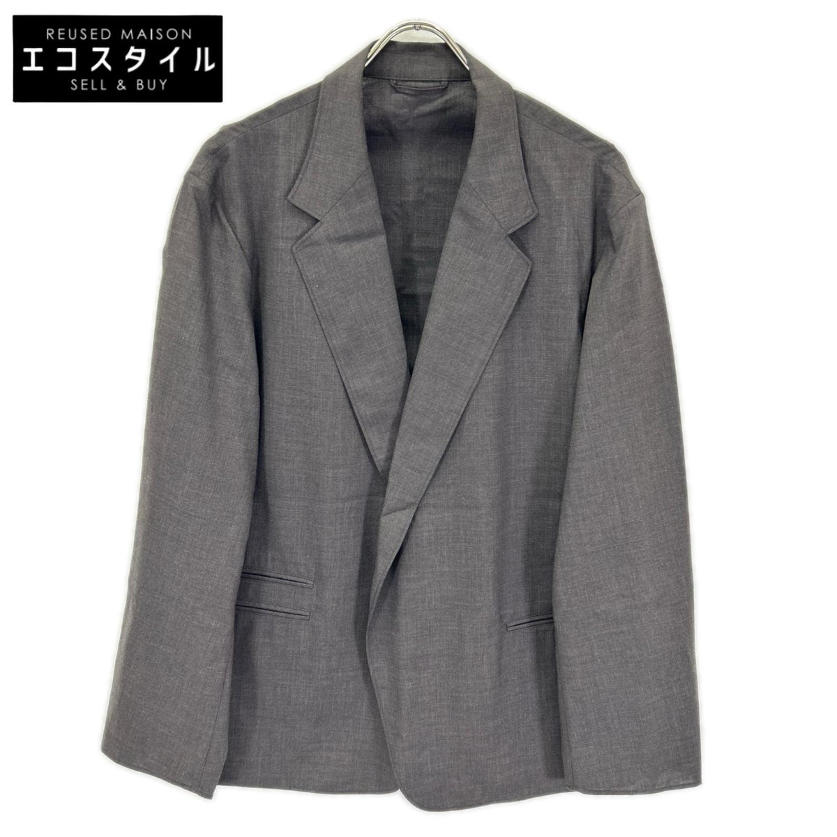 blurhms ブラームス BHS25S007WV 25SS ブラック Washed Wool Voile Cardigan Jacket カーディガン ジャケット トップス