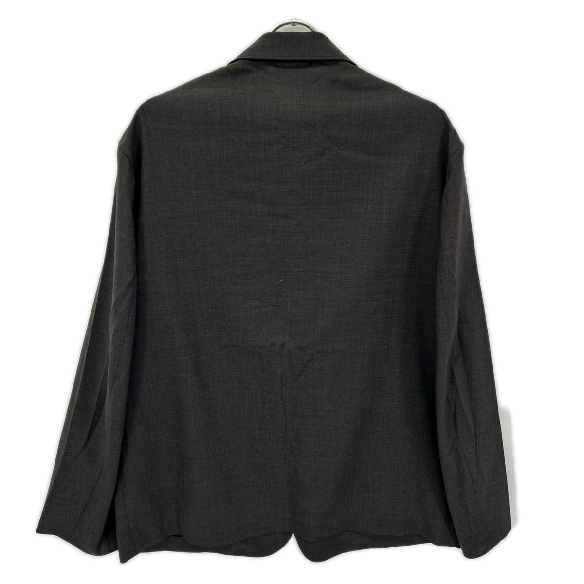blurhms ブラームス BHS25S007WV 25SS ブラック Washed Wool Voile Cardigan Jacket カーディガン ジャケット トップス