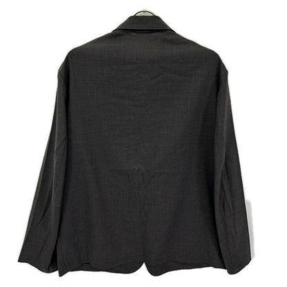 blurhms ブラームス BHS25S007WV 25SS ブラック Washed Wool Voile Cardigan Jacket カーディガン ジャケット トップス