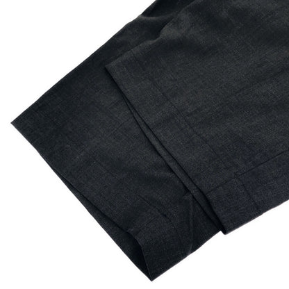 blurhms ブラームス BHS25S008 25SS ブラック Washed Wool Voile Trousers ウールトラウザーズ パンツ ボトムス