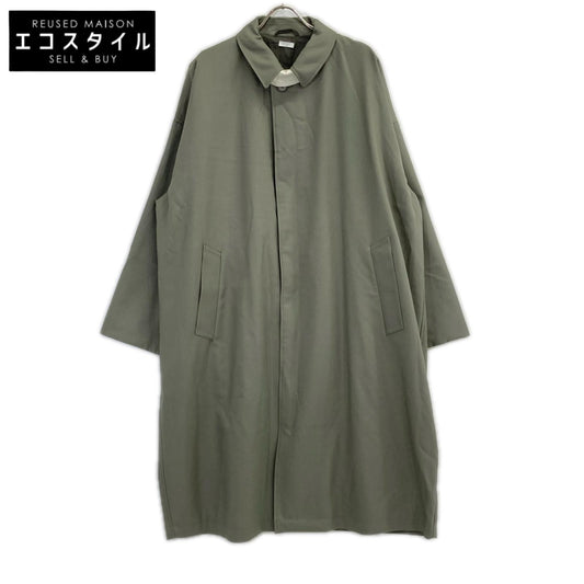 SEEALL シーオール SAU51 CT181 YK-002 オリーブ ナノ撥水 メリノ ギャバジン BALCOLLAR COAT バルカラーコート コート