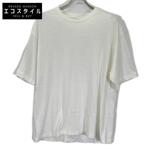 AURALEE オーラリー A26ST02PT 26SS ホワイト BRUSHED ORGANIC COTTON JERSEY TEE Tシャツ トップス