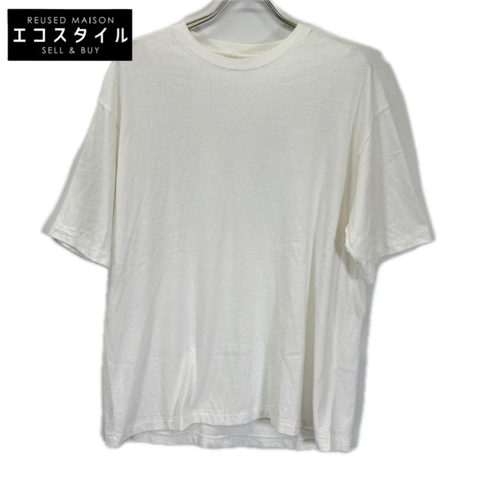 AURALEE オーラリー A26ST02PT 26SS ホワイト BRUSHED ORGANIC COTTON JERSEY TEE Tシャツ トップス