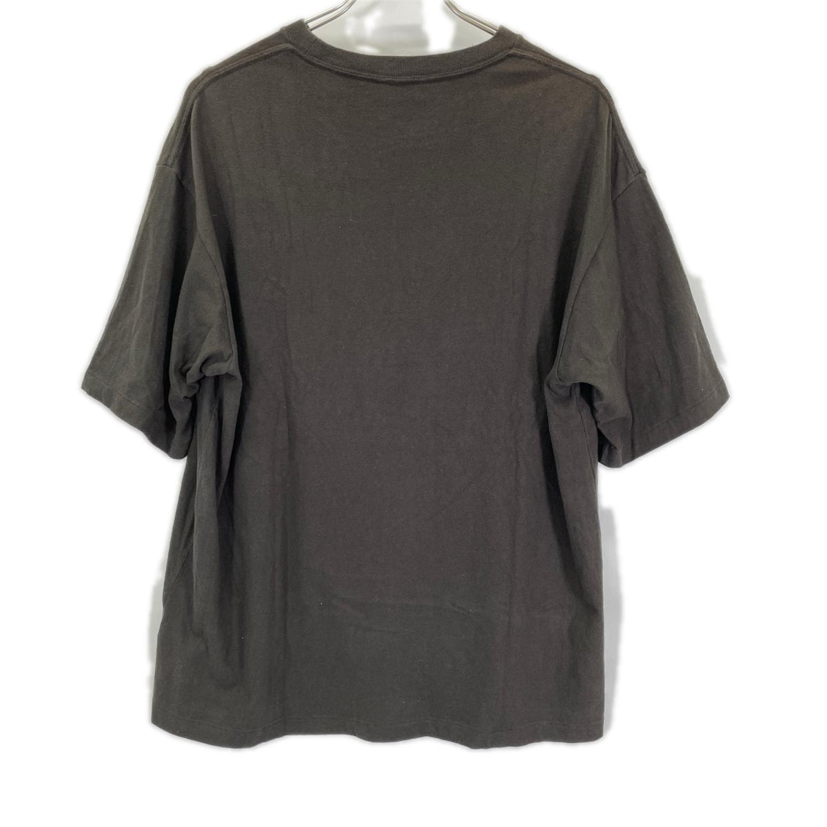 AURALEE オーラリー A26ST02PT 26SS ブラック BRUSHED ORGANIC COTTON JERSEY TEE Tシャツ トップス