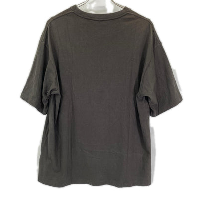 AURALEE オーラリー A26ST02PT 26SS ブラック BRUSHED ORGANIC COTTON JERSEY TEE Tシャツ トップス