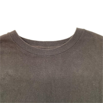 AURALEE オーラリー A26ST02PT 26SS ブラック BRUSHED ORGANIC COTTON JERSEY TEE Tシャツ トップス