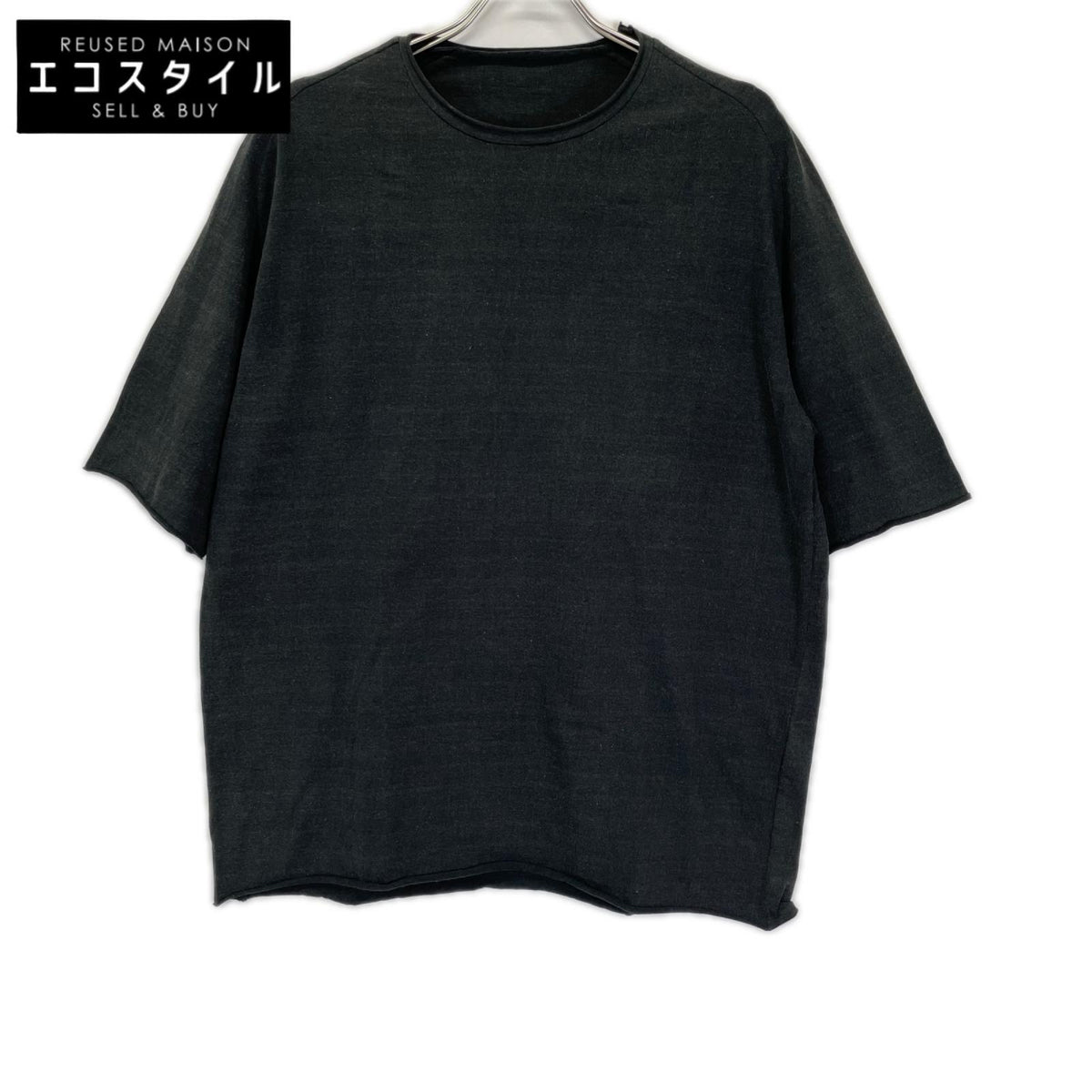 MAATEE&SONS マーティーアンドサンズ MT6103-0806 26SS ブラック S/S FRENCH SEAM TEE SUVIN天竺 Tシャツ トップス