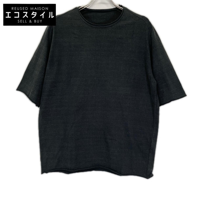 MAATEE&SONS マーティーアンドサンズ MT6103-0806 26SS ブラック S/S FRENCH SEAM TEE SUVIN天竺 Tシャツ トップス
