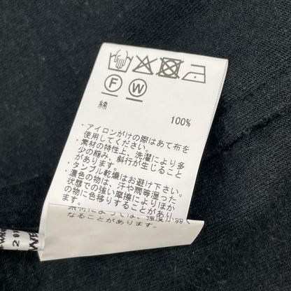 MAATEE&SONS マーティーアンドサンズ MT6103-0806 26SS ブラック S/S FRENCH SEAM TEE SUVIN天竺 Tシャツ トップス