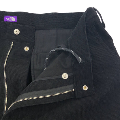 THE NORTH FACE PURPLE LABEL ザ ノースフェイス パープルレーベル 【JOURNAL STANDARD別注】N26FC098 26AW ブラック Cord Wide Tapered Field PT コーデュロイテーパードパンツ ボトムス